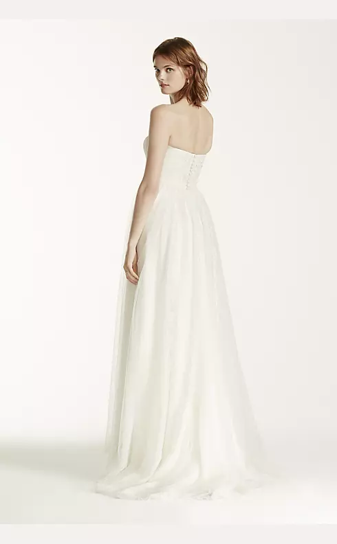 Melissa Sweet Wedding Dress with Banded Lace Image 2