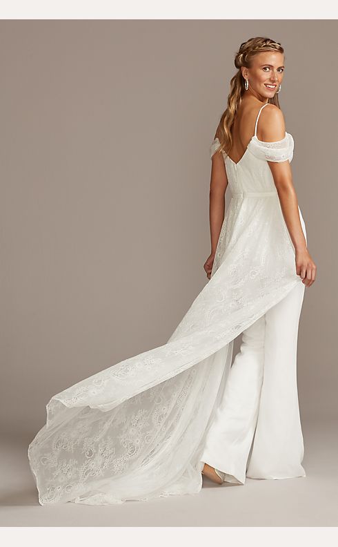 White Bridal Jumpsuit