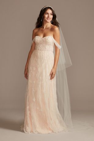 David's bridal clearance sleeve add ons