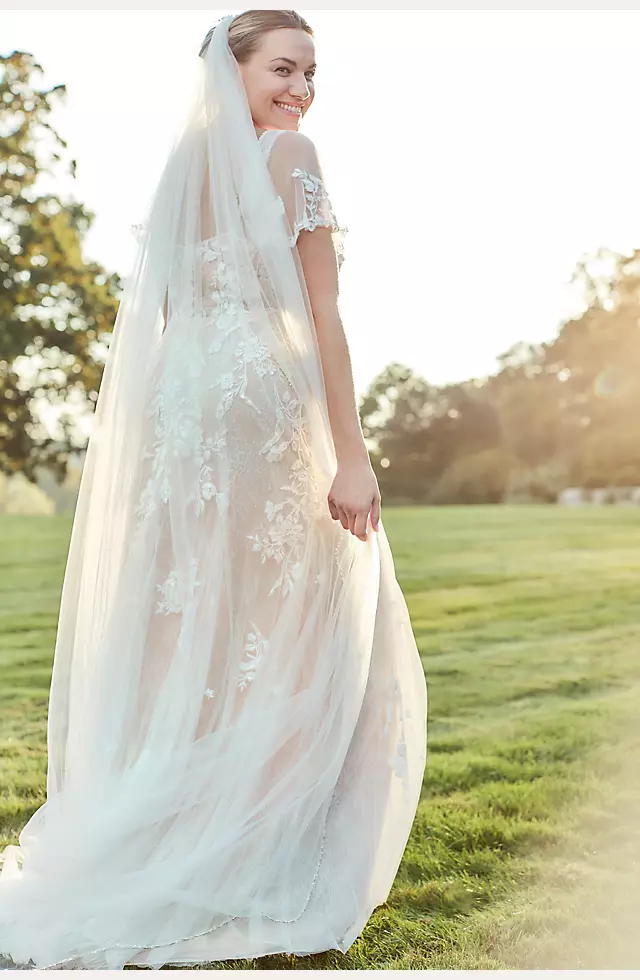 Soft Tulle Wedding Dress by Sweetheart Bridal Style 11029 Size 12 – EWedded