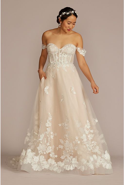 Off the Shoulder Wedding Dresses & Gowns | David's Bridal