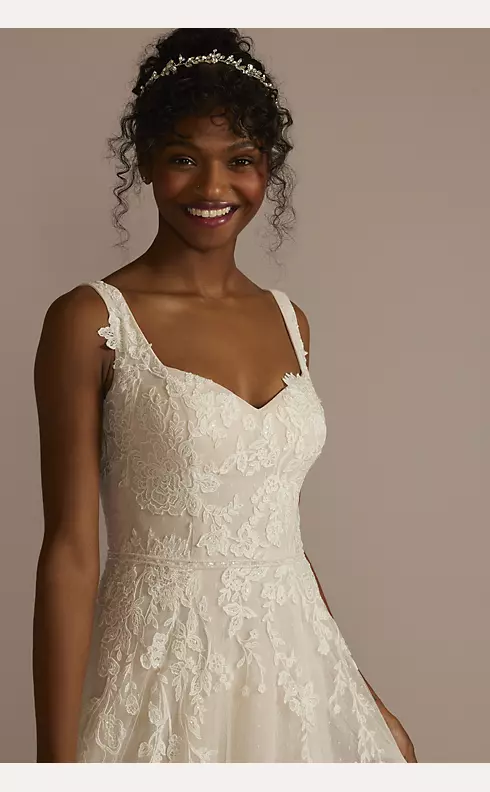 PHEONIX, A-line wedding dress with sweetheart neckline