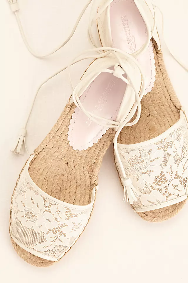 Lace Espadrille Shoe by Melissa Sweet Image 4