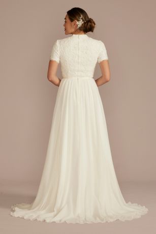 David Bridal Long Dress Short