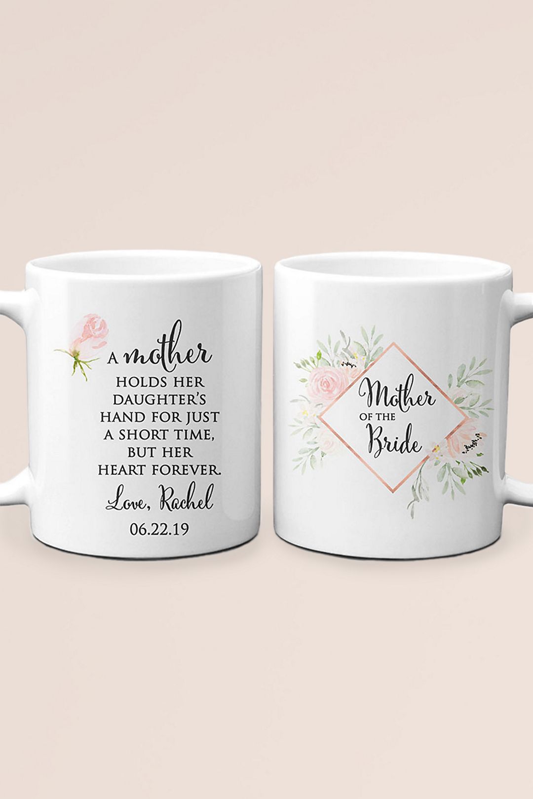 Personalized Mother of the Bride Thank You Mug Image 2
