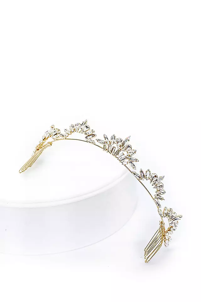 Marquise Crystal Arch Tiara Image