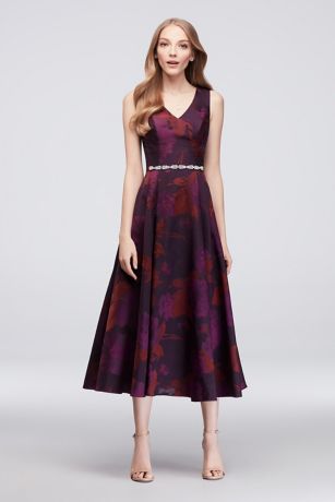 dama dresses burgundy