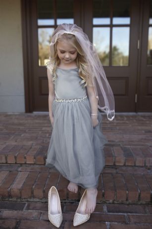 Ruffle Flower Girl Dress