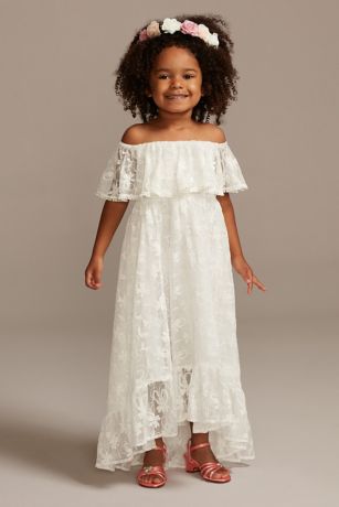 Little girl in a on sale dress