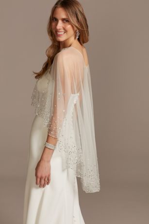 chiffon wedding wrap