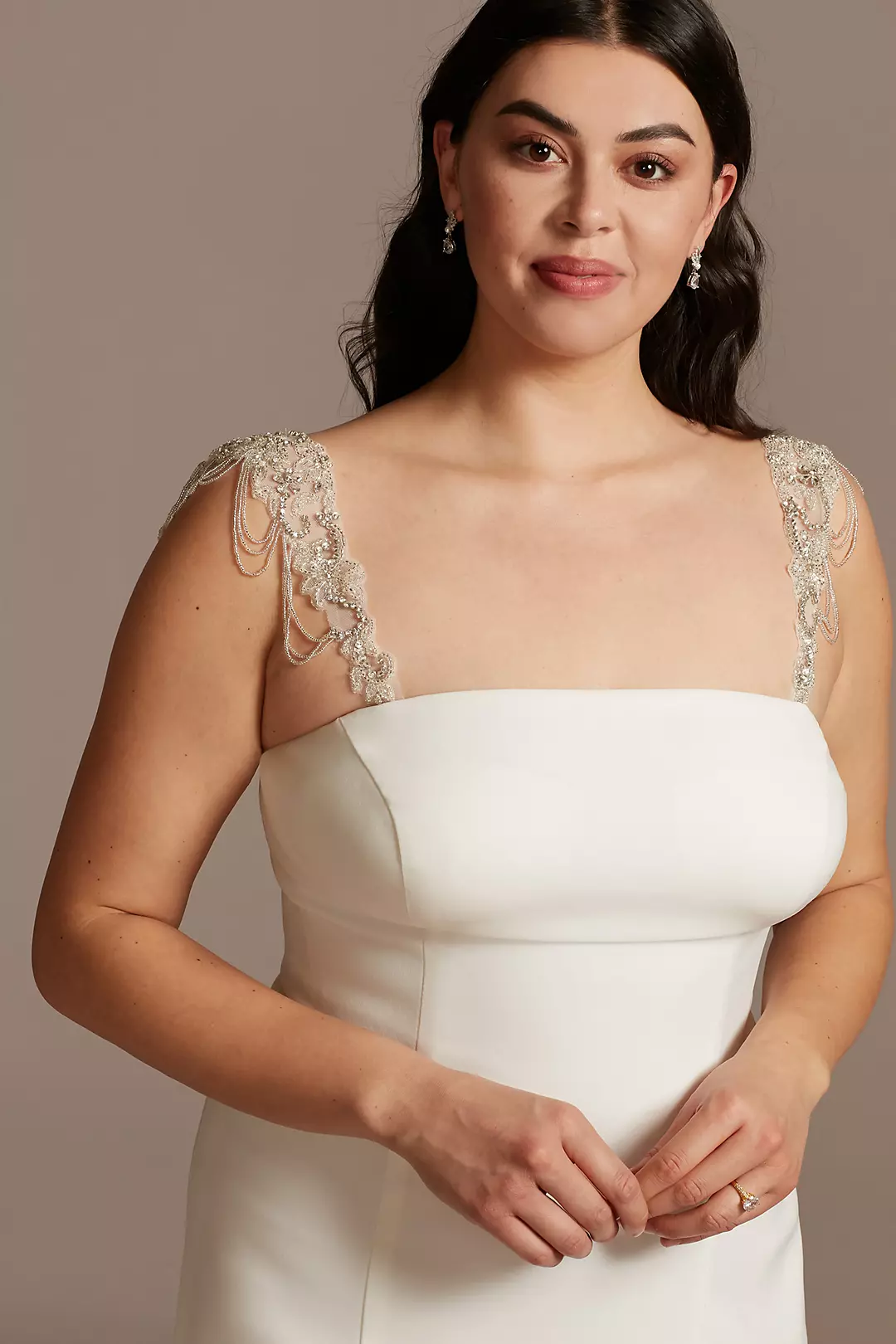 Removeable Wedding Dress Straps Wraps Shawl Straps for Strapless Dress