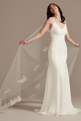 david's bridal detachable train
