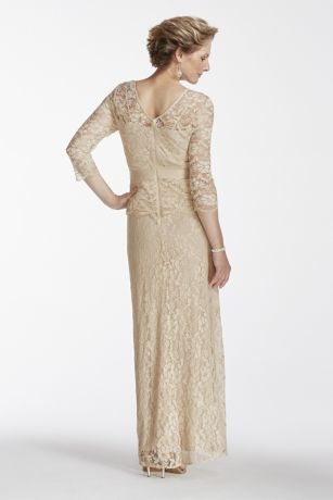david's bridal two piece