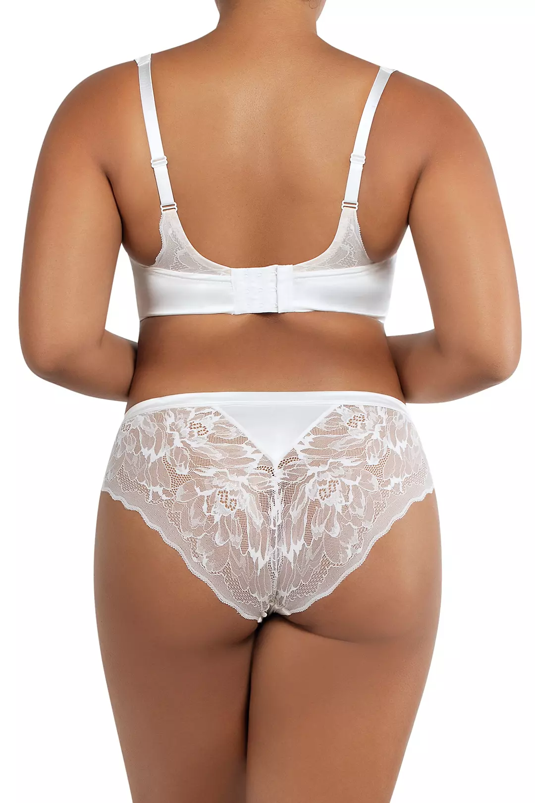 Parfait Vanessa Satin and Lace Hipster Image 2