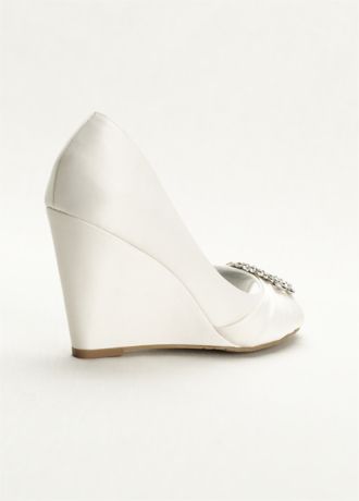 Nina wedge store wedding shoes