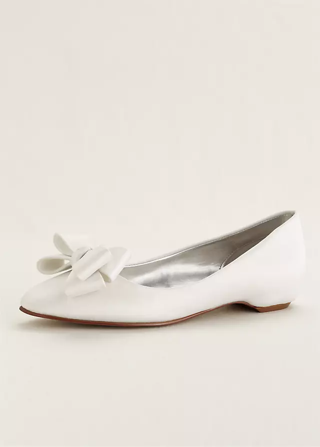 Caparros Ballet Flat with 3D Bow Detail Image