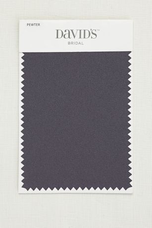 Pewter Fabric Swatch | David's Bridal