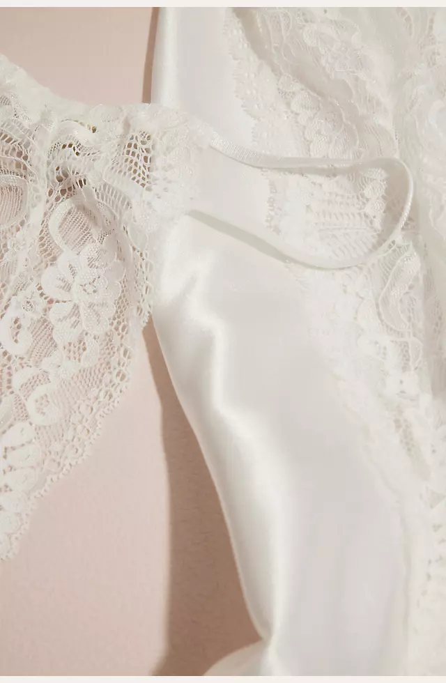 Chantilly Lace and Satin Chemise Image 6