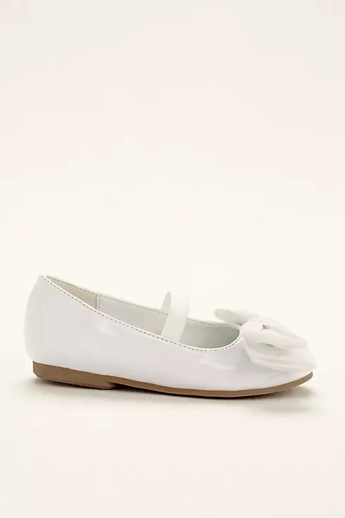 Touch of Nina Flower Girl Ballet Flat with Bow Image 3