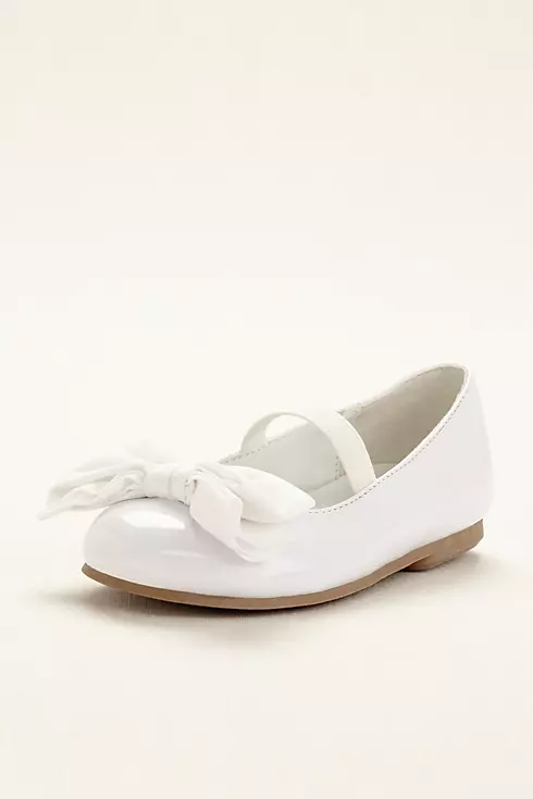 Touch of Nina Flower Girl Ballet Flat with Bow Image 1