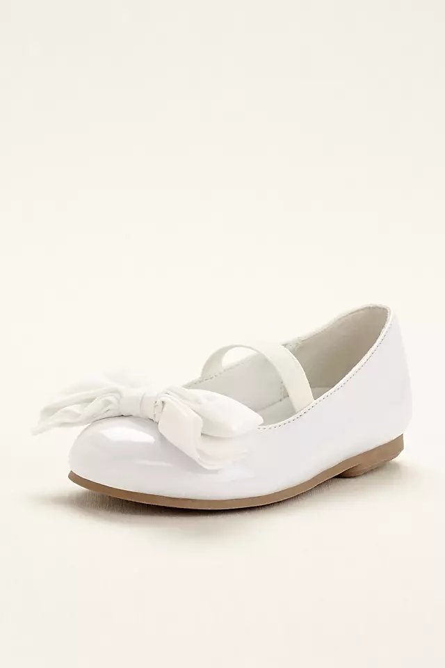 Touch of Nina Flower Girl Ballet Flat with Bow Image