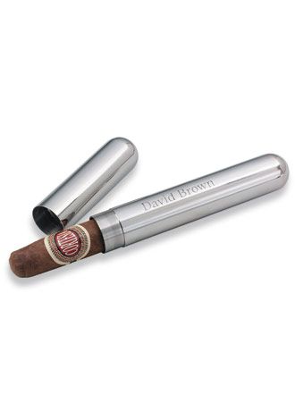 Personalized Single Cigar Holder Image