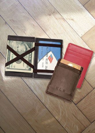Personalized Nappa Leather Magic Wallet Image