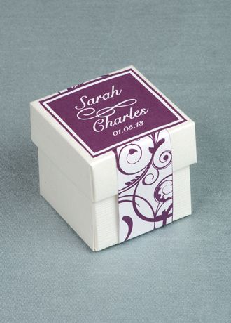 Personalized Exclusive Swellegant Square Favor Kit Image