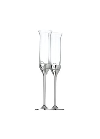 Vera Wang Infinity Toasting Flutes, Set of 2 – Happily Ever Etched