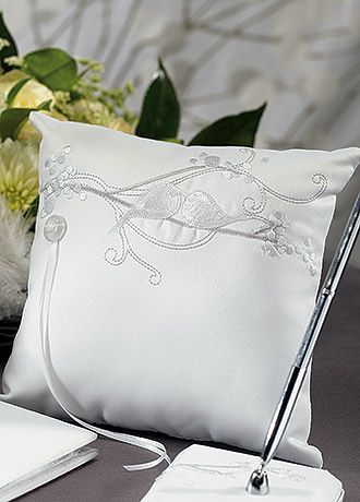 Love Bird  Square Ring Pillow Image