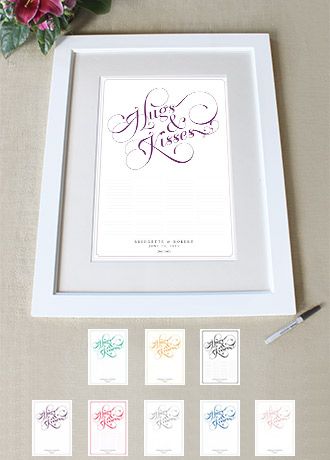 Personalized Signature Certificate and Frame Image