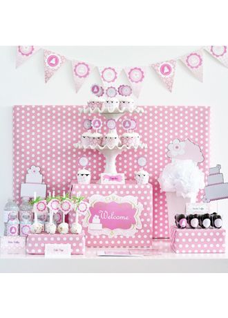 Pink Cake Mod Party Kit Image