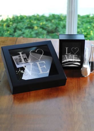 Personalized Love Collection Shadow Box Set Image