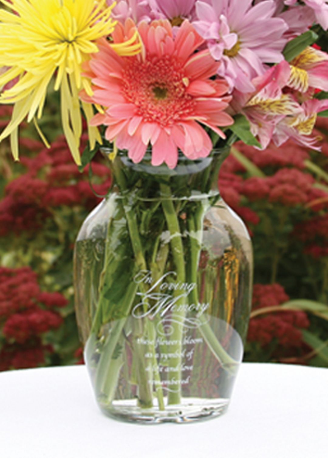 In Loving Memory Vase Image 1