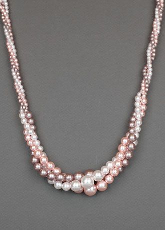 Pink pearl sale necklace paparazzi