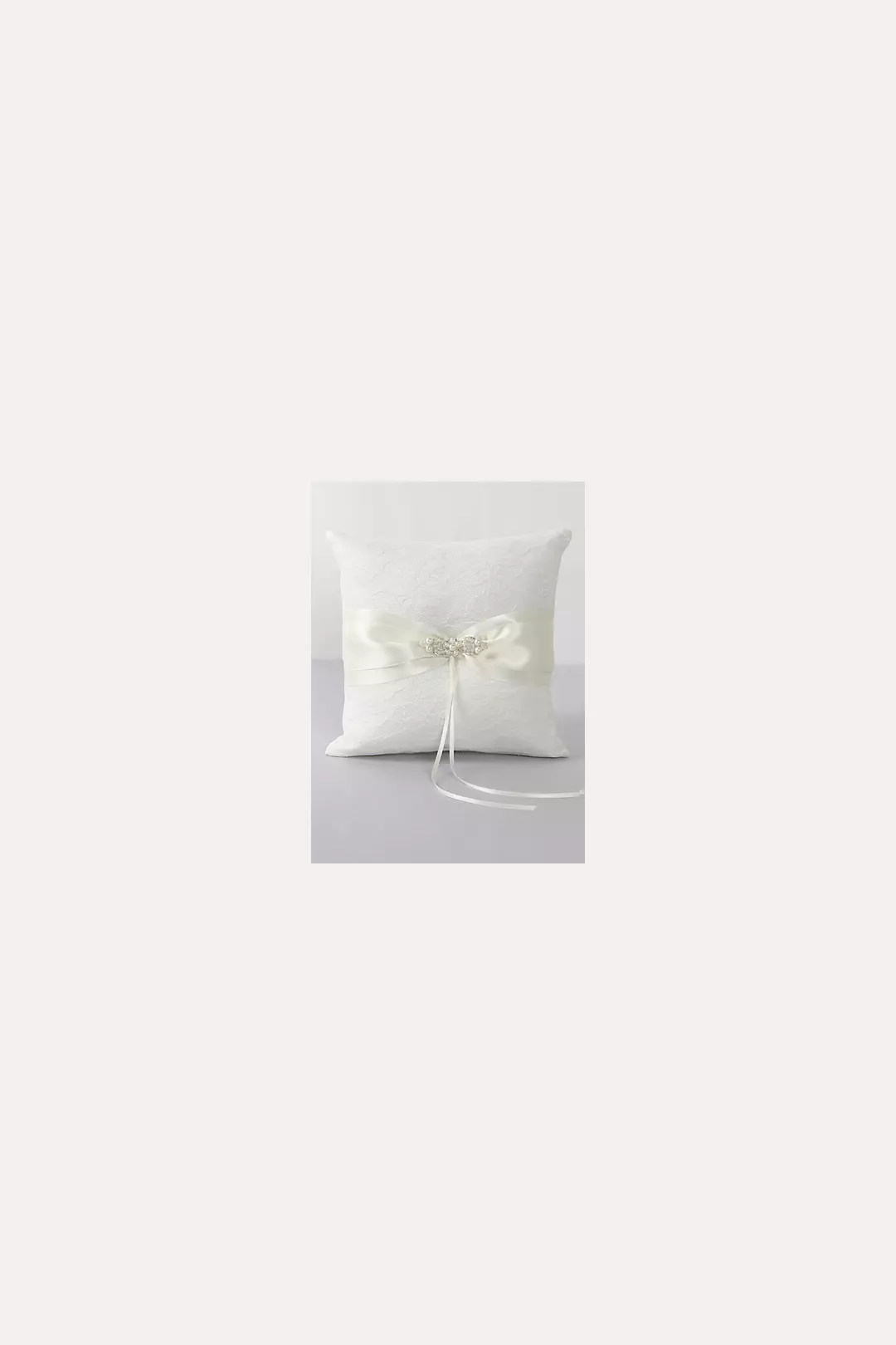 DB Exclusive Lace Elegance Ring Bearer Pillow | David's Bridal