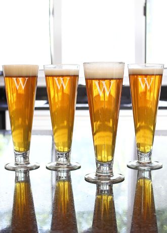 Personalized Classic Pilsners Set of 4 Image