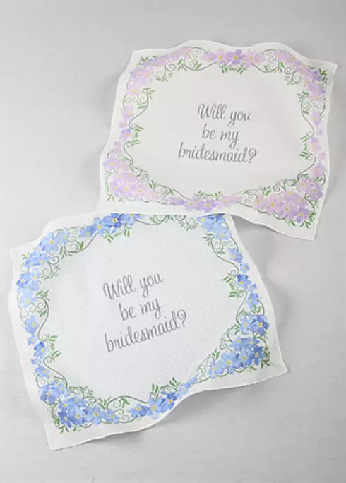 Will You Be My Bridesmaid Handkerchief Image 2