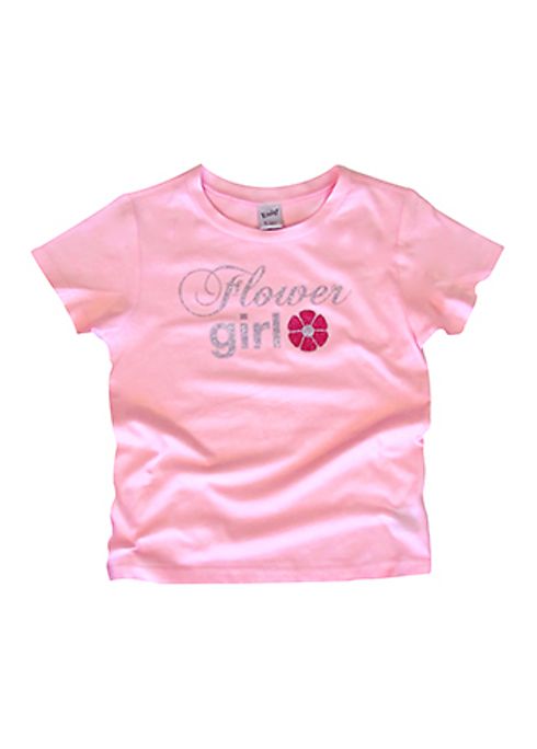 DB Exclusive Flower Girl Silver Glitter Tee Image
