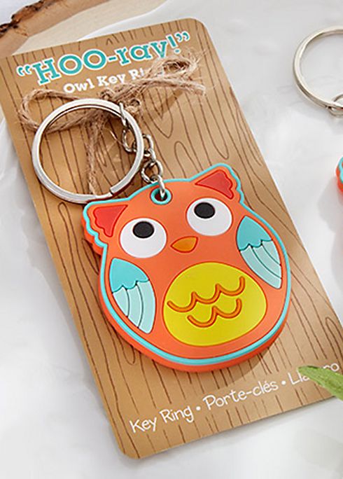 HOO-ray! Owl Keychain Image