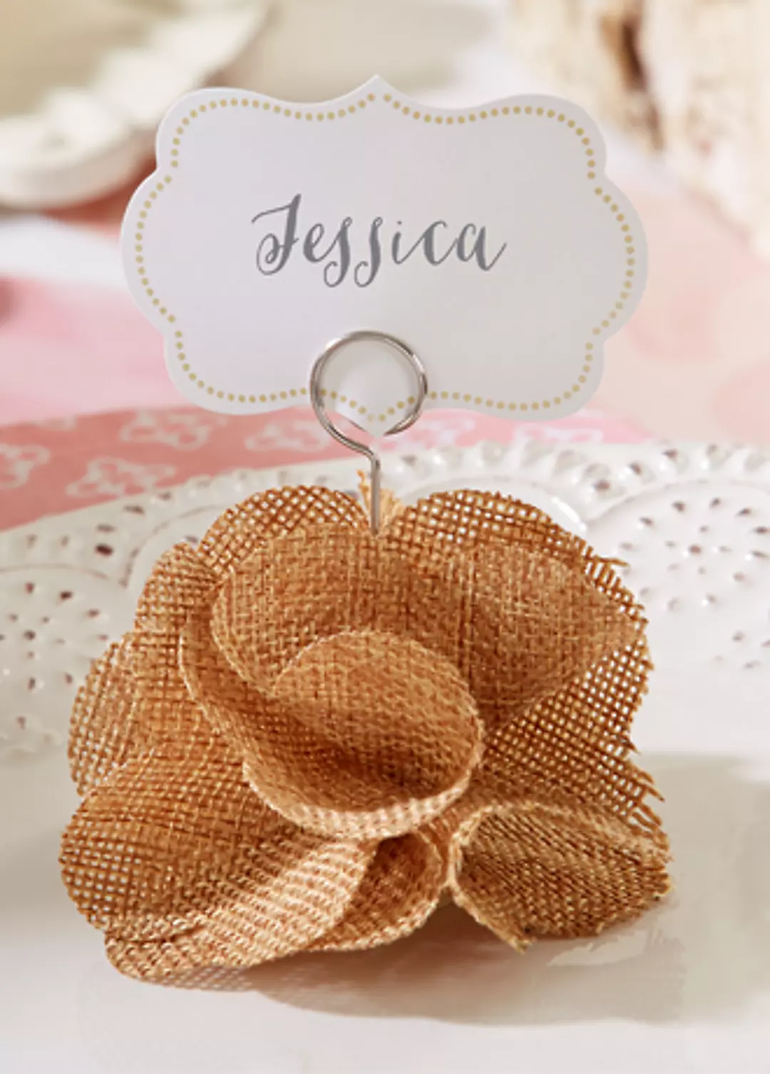 Rose Place Card Rose Place Card