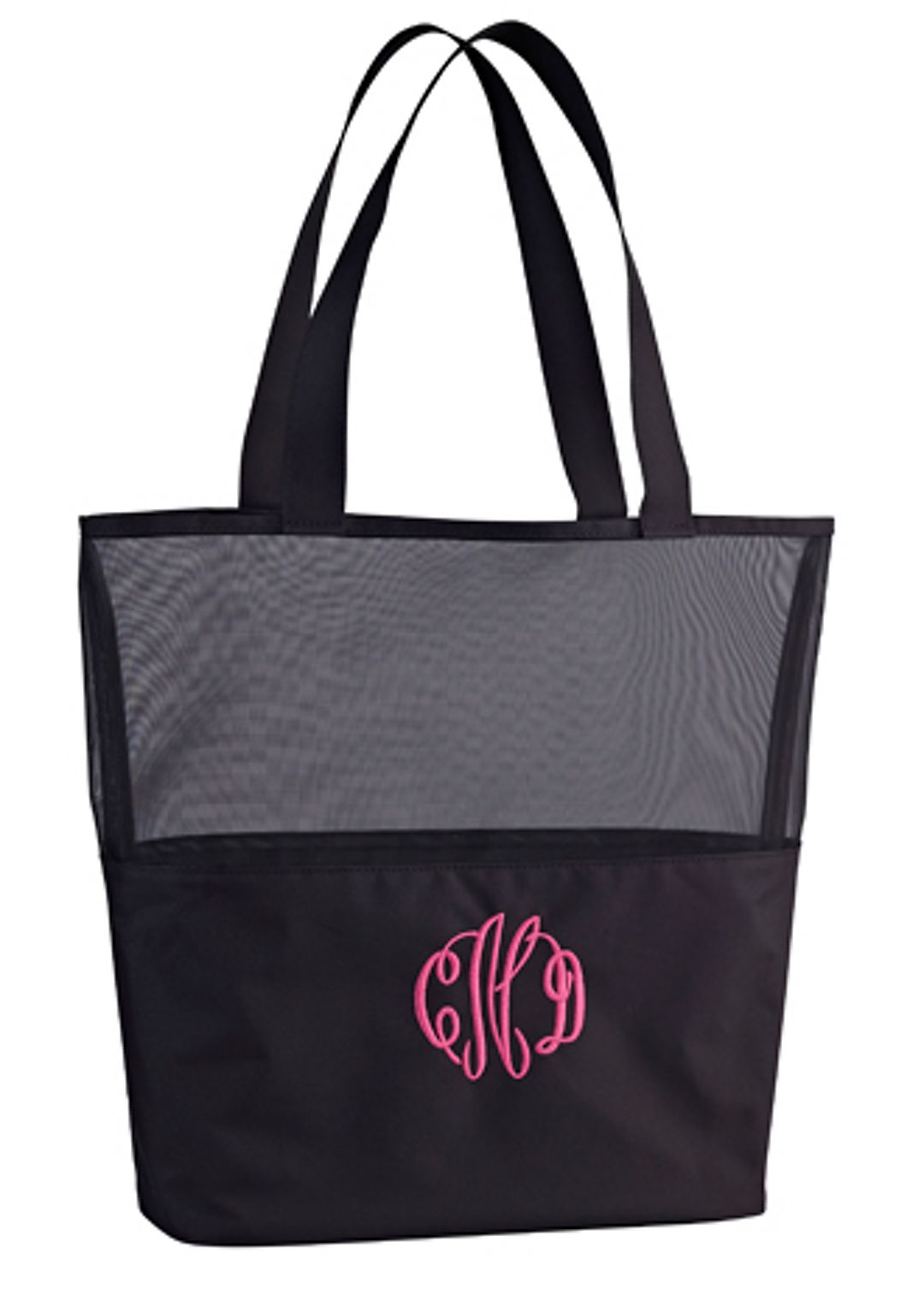 DB Exclusive Personalized Canvas Mesh Tote Bag Image 1