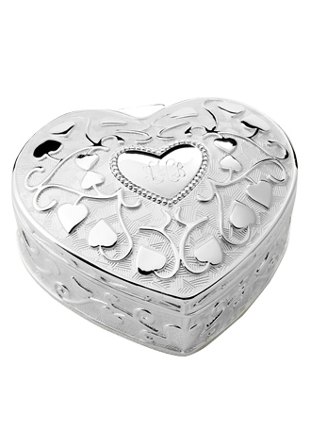 Personalized Heart to Heart Keepsake Box Image 1
