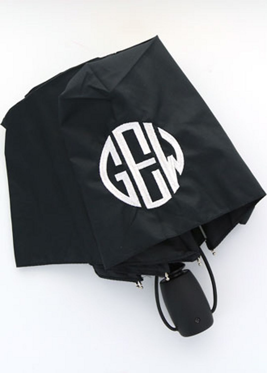DB Exclusive Personalized Black Auto Open Umbrella Image 2