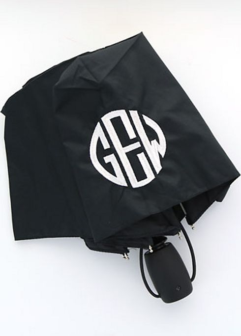 DB Exclusive Personalized Black Auto Open Umbrella Image