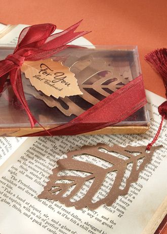 Turning Leaves Bookmark with Silk Tassel Image