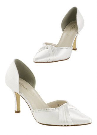 URVIP Women's Handmade Rhinestone Sandals - Open Toe High Heel Bridal Party Pumps - View #9