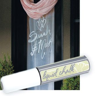 Liquid Chalk Wedding Marker Image