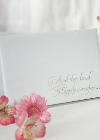 Fairytale Dreams Traditional Guest Book Image