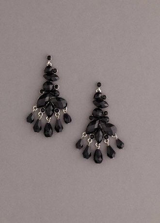 Faceted Stone Chandelier Earring Image